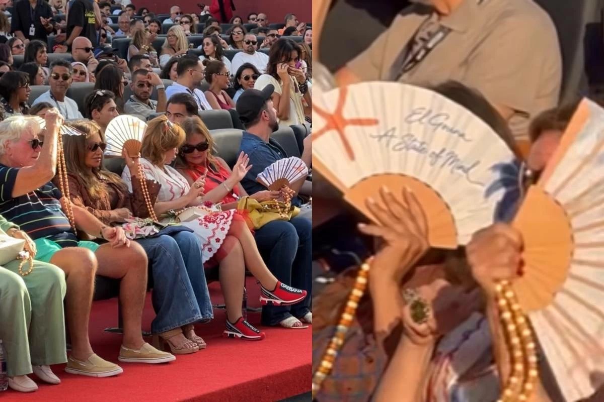 «سبحة» نجوم الجونة تثير الجدل.. ما حكاية الإكسسوار الذي خطف الأنظار في ندوة منى زكي؟ (فيديو)