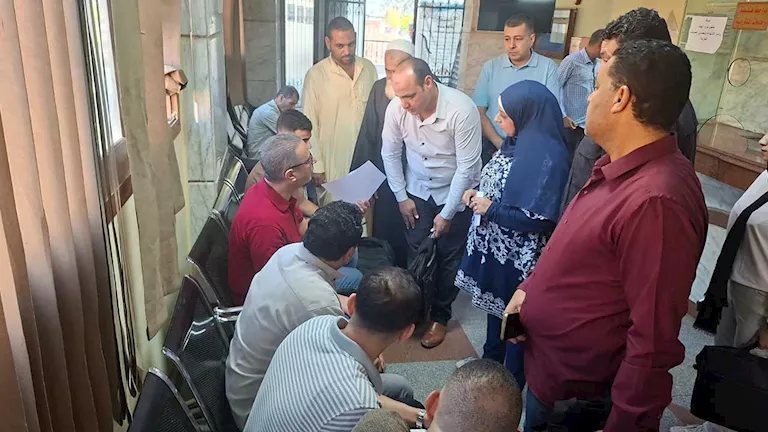 محافظ الجيزة يتفقد المركز التكنولوجي بمنشأة القناطر لمتابعة انتظام العمل