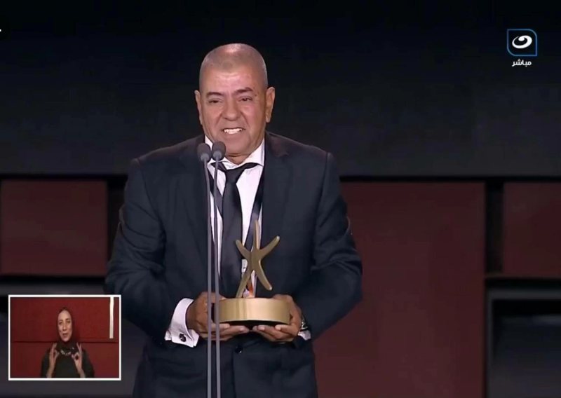 تكريم مدير الإضاءة حسن السيد في افتتاح «الجونة السينمائي»