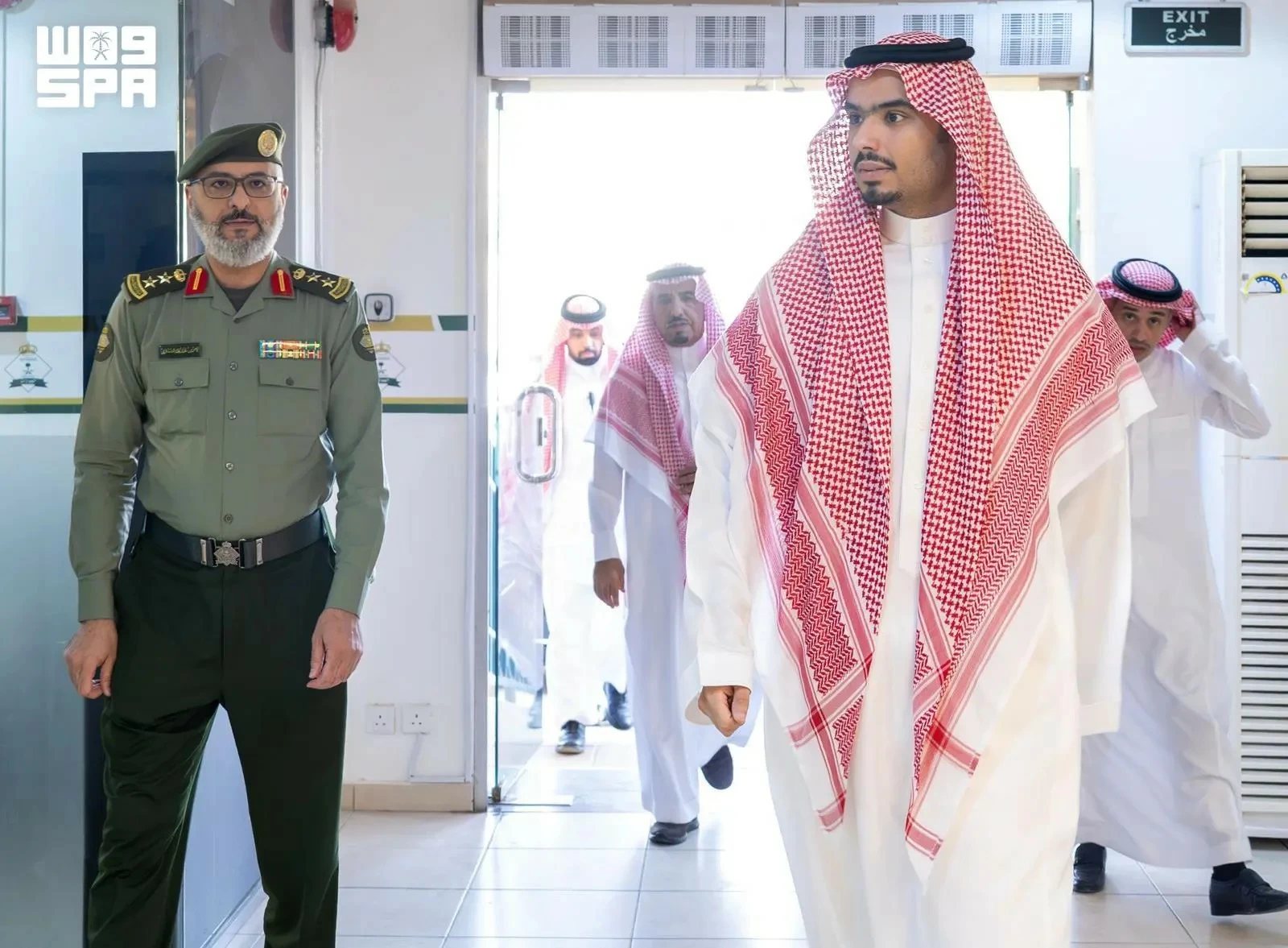 محافظ الدرعية يتفقد المقارّ الأمنية بالمحافظة
