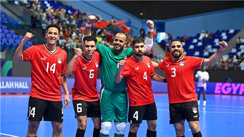 منتخب الصالات يصطدم بالمغرب الليلة فى نصف نهائي أمم أفريقيا