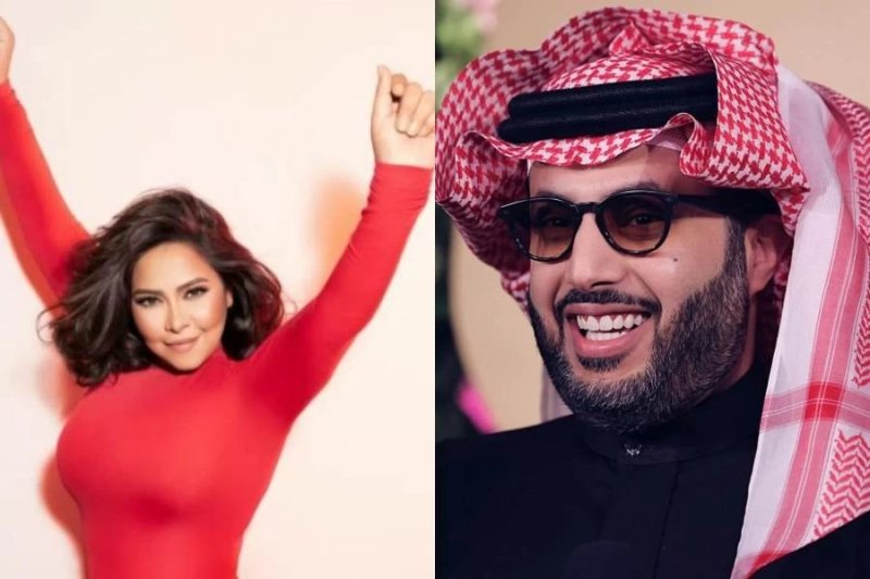 تركي آل الشيخ يشوّق الجمهور لحفل شيرين عبدالوهاب بصورة مع المايسترو وليد فايد