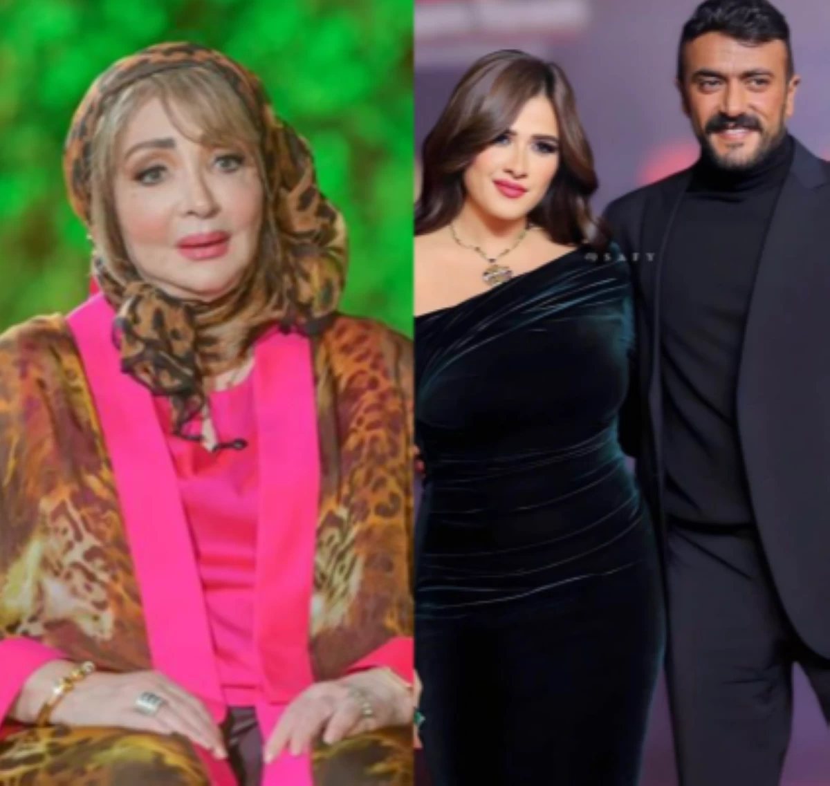شهيرة تكشف حقيقة تدخلها للصلح بين ياسمين عبد العزيز وأحمد العوضي