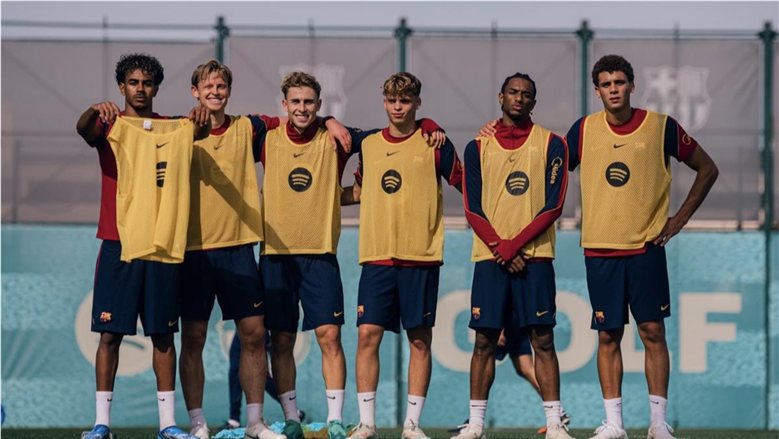 حمزة عبد الكريم يتألق في تدريبات برشلونة بثنائية قبل كلاسيكو ريال مدريد