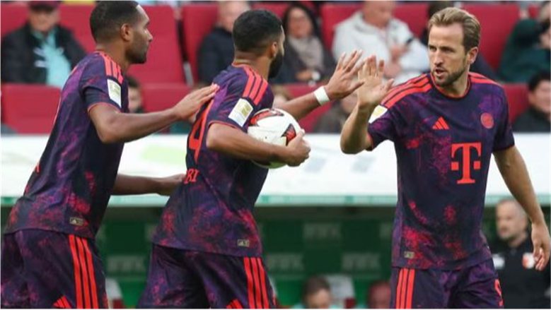 التعادل الإيجابي يحسم مواجهة بايرن وأجوسبورج في الدوري الألماني
