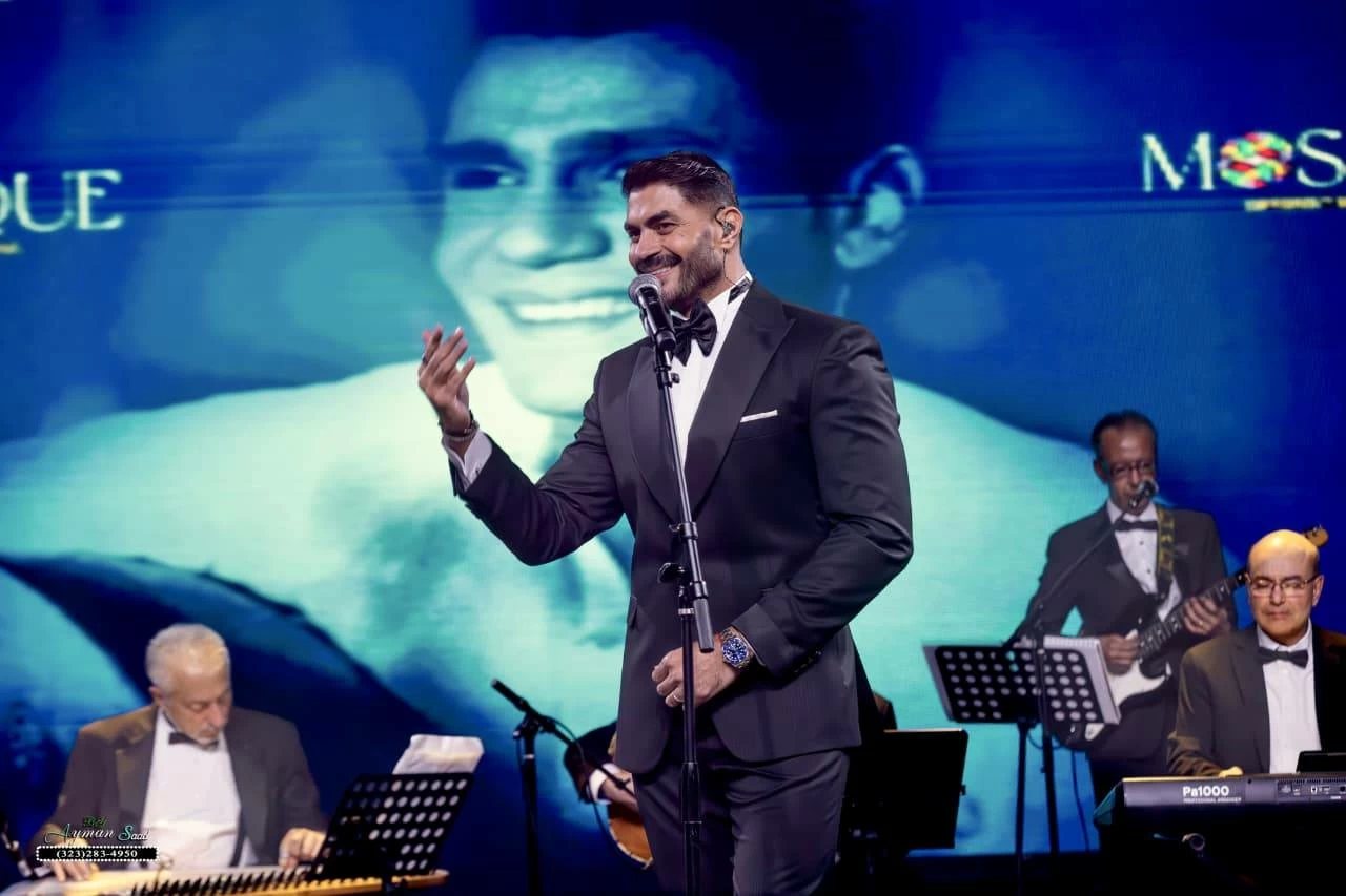 خالد سليم وحنين الشاطر ونجوم الأوبرا يحيون سابع ليالى مهرجان الموسيقى العربية