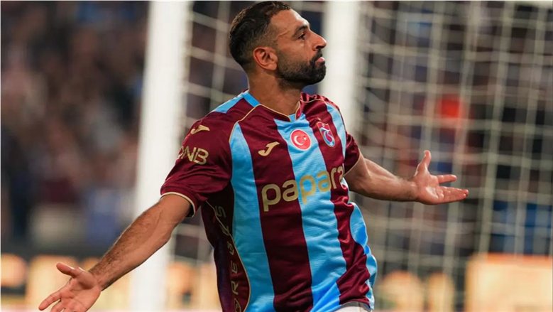 إنجاز تاريخي ينتظر محمد صلاح مع طرابزون أمام بشكتاش في الدوري التركي